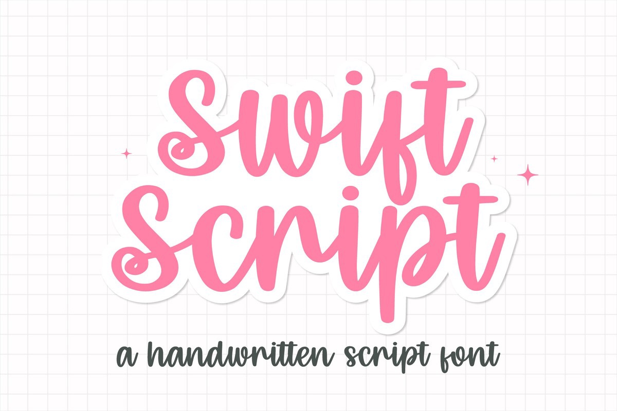 Шрифт Swift Script