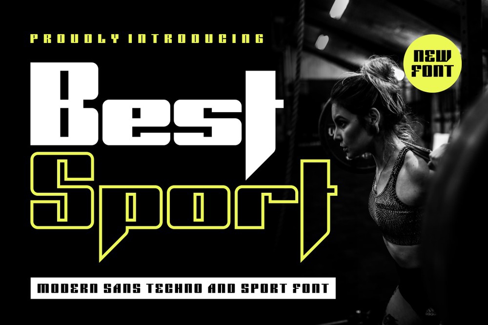 Шрифт Best Sport