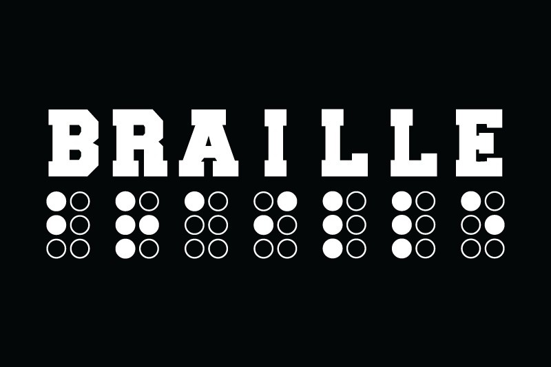 Шрифт Braille