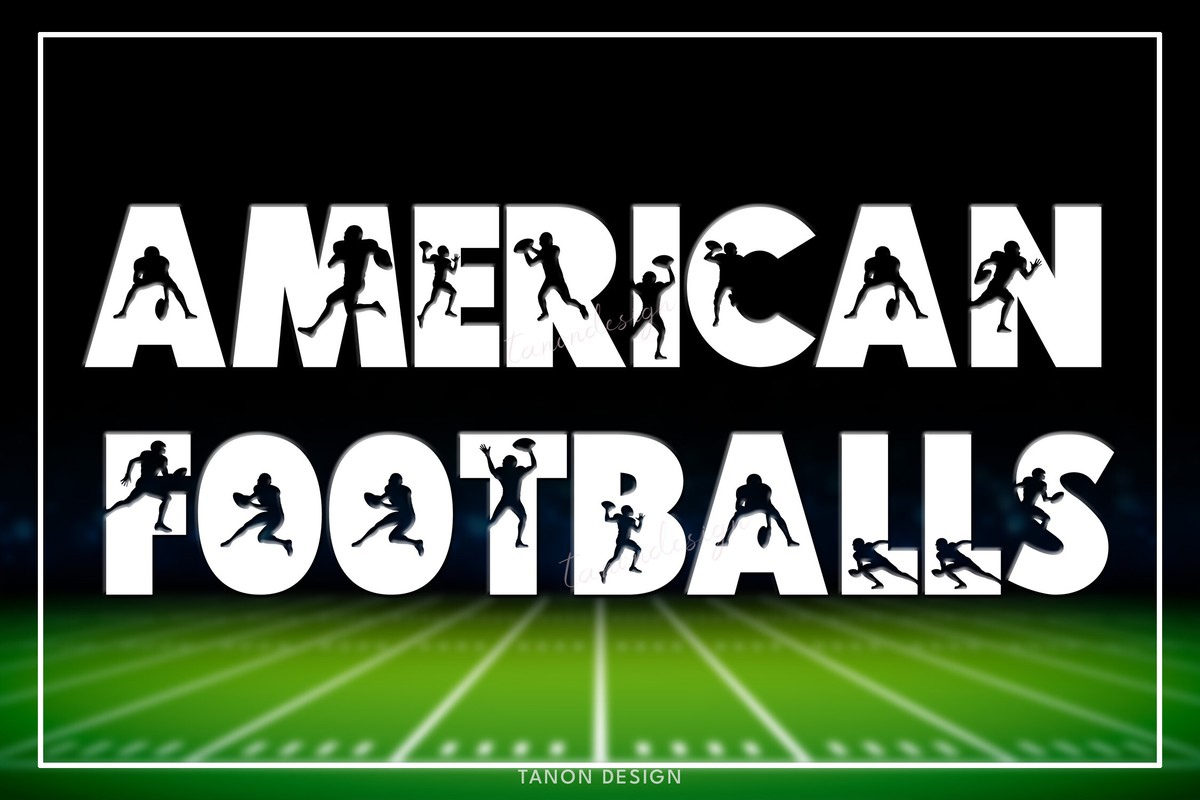 Шрифт American Footballs