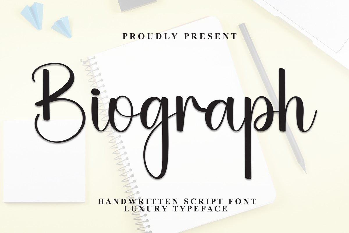 Шрифт Biograph