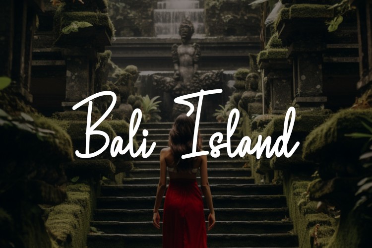 Шрифт Bali Island