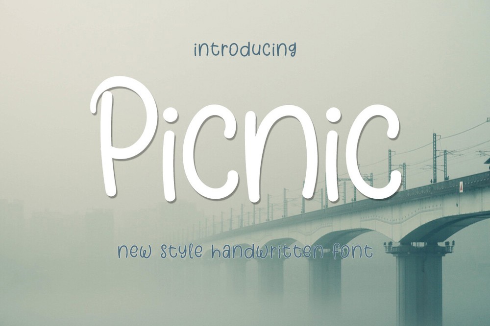 Шрифт Picnic