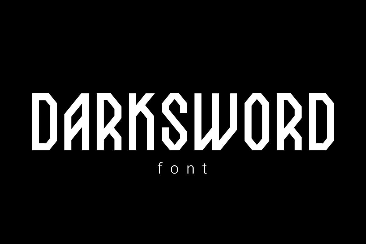 Шрифт DarkSword Bold