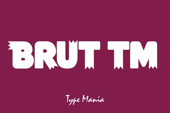 Шрифт Brut TM