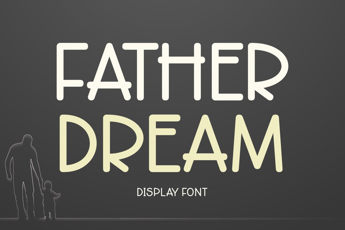 Шрифт Father Dream