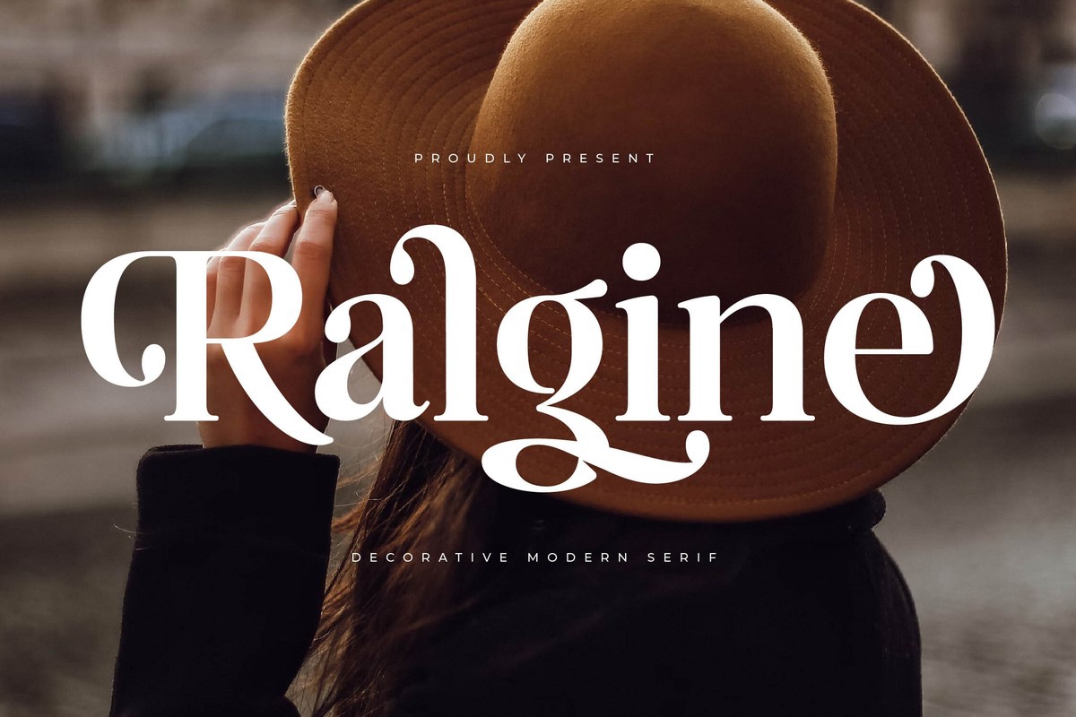 Шрифт Ralgine