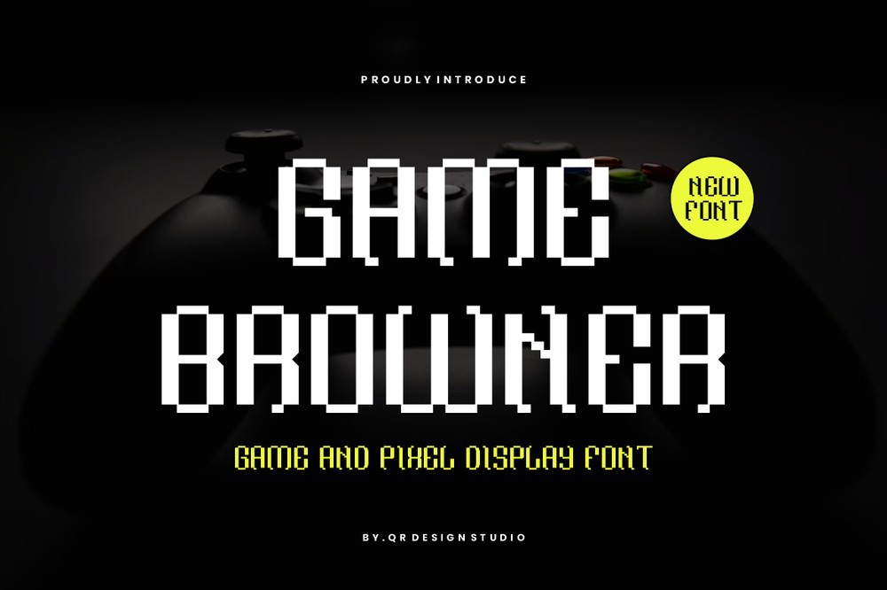 Шрифт Game Browner