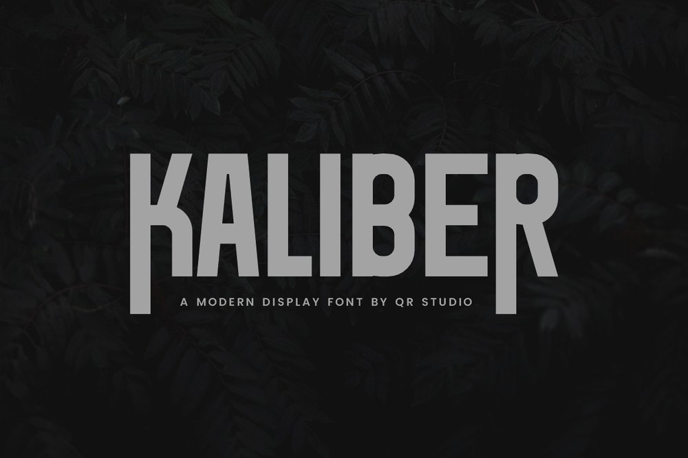 Шрифт Kaliber