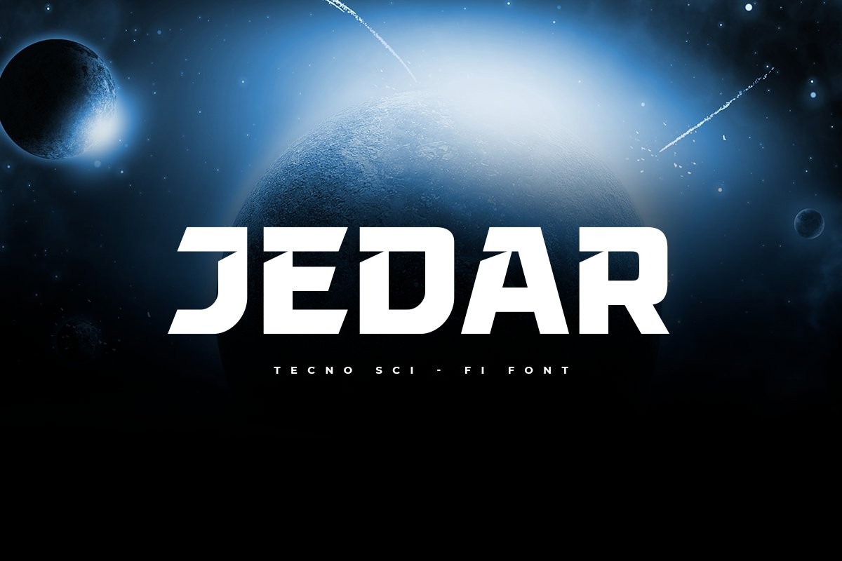 Шрифт Jedar