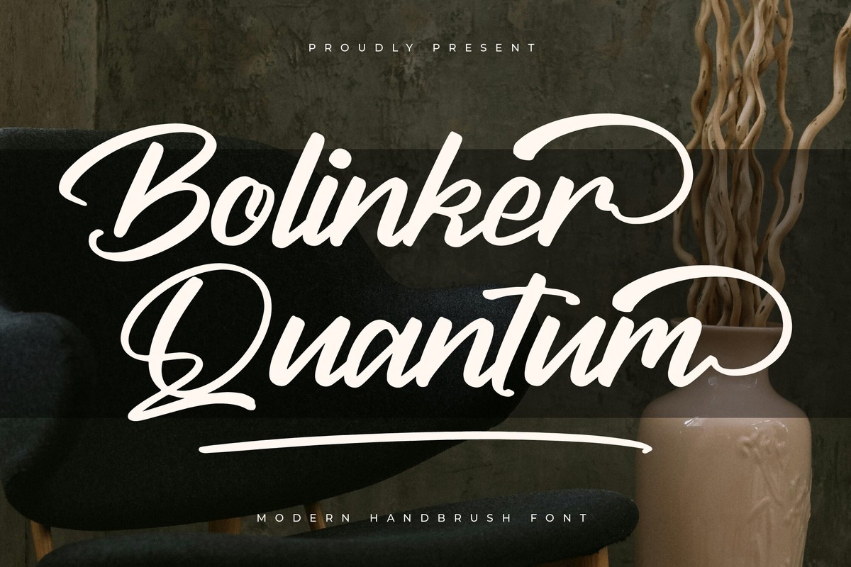 Шрифт Bolinker Quantum