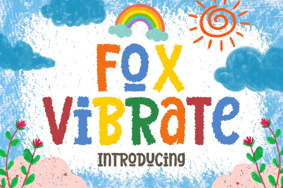 Шрифт Fox Vibrate