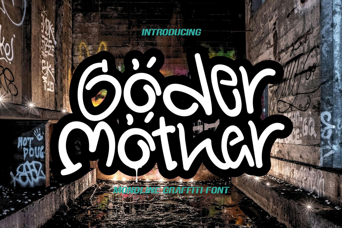 Шрифт Goder Mother