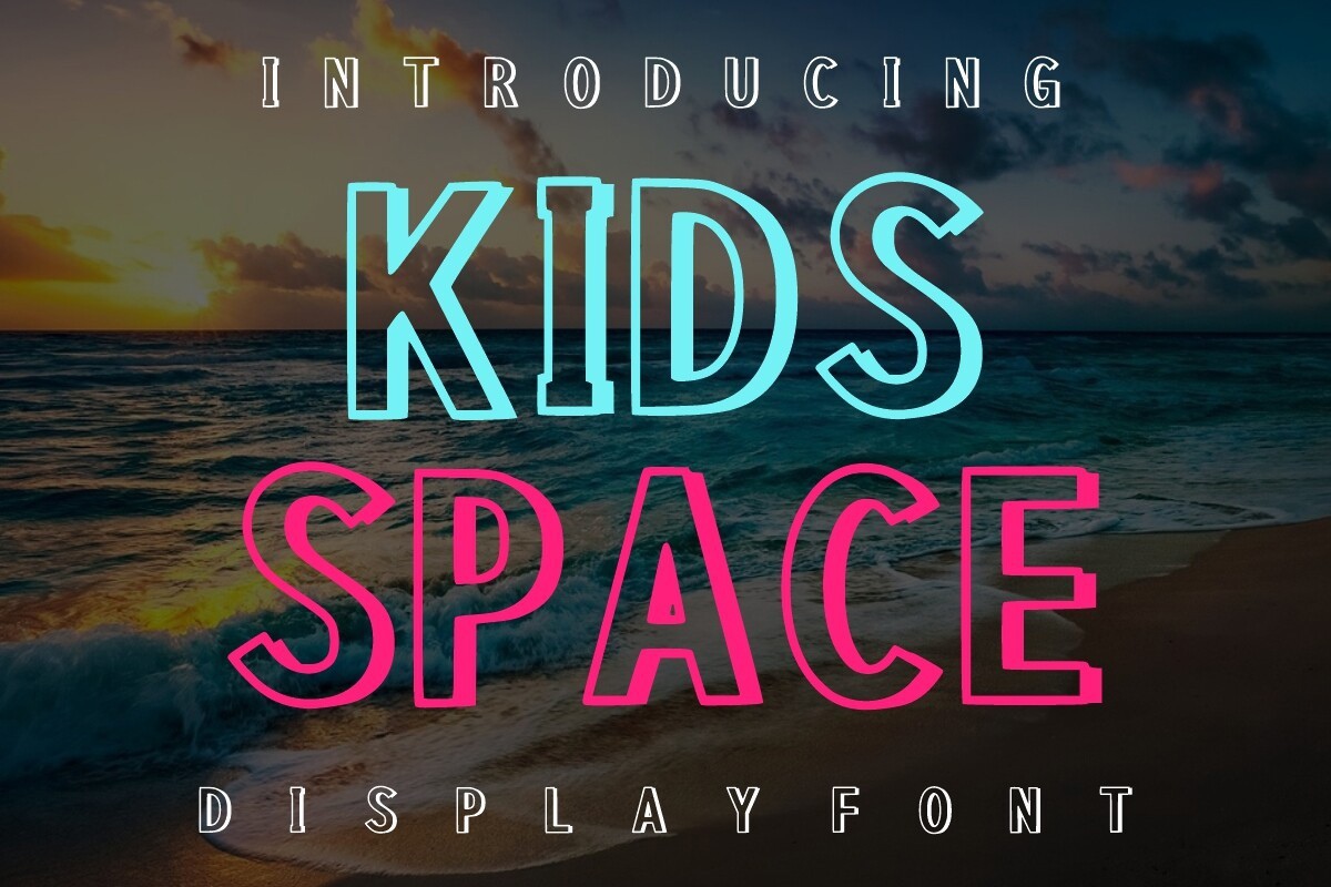 Шрифт Kids Space