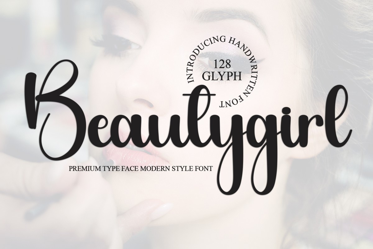 Шрифт Beautygirl