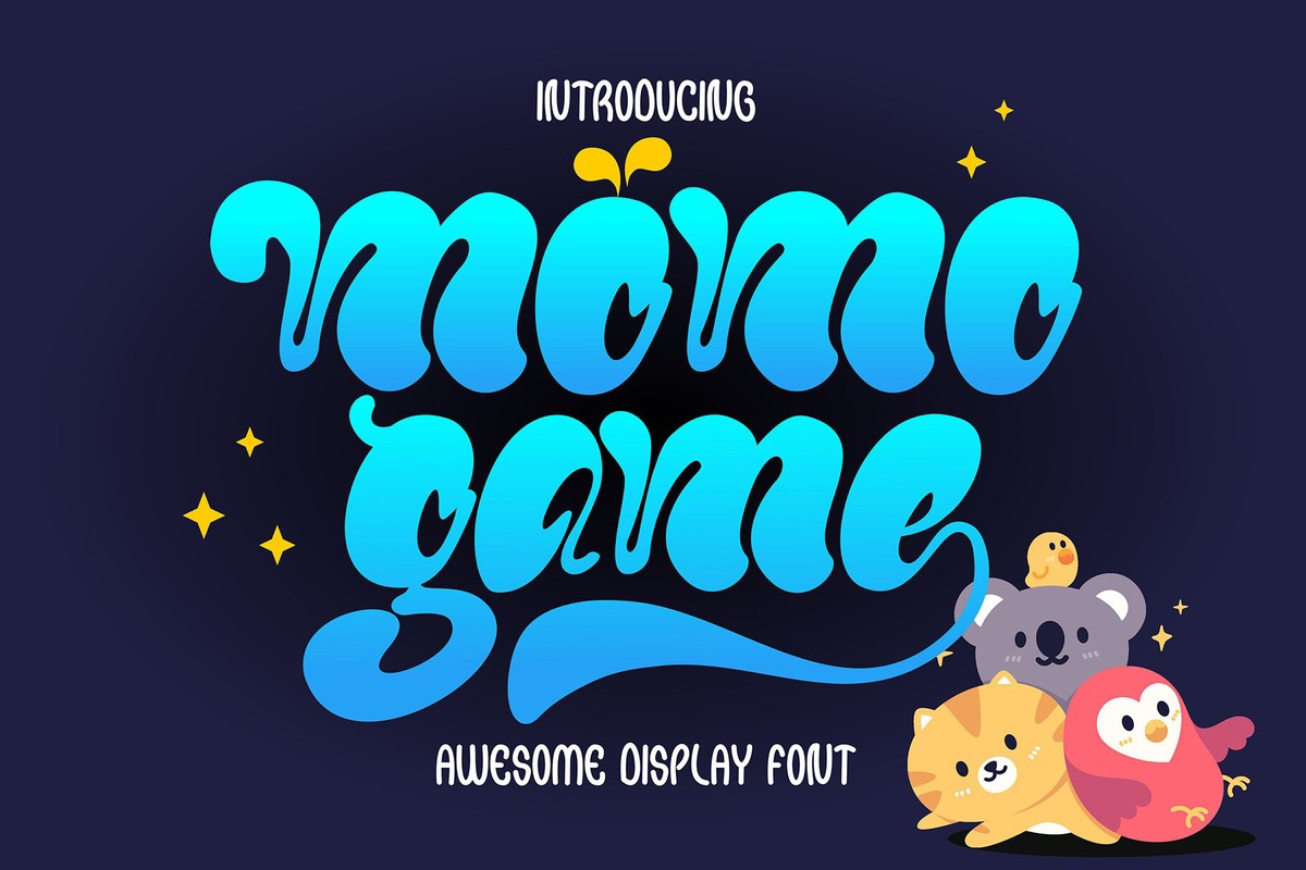 Шрифт Momo Game