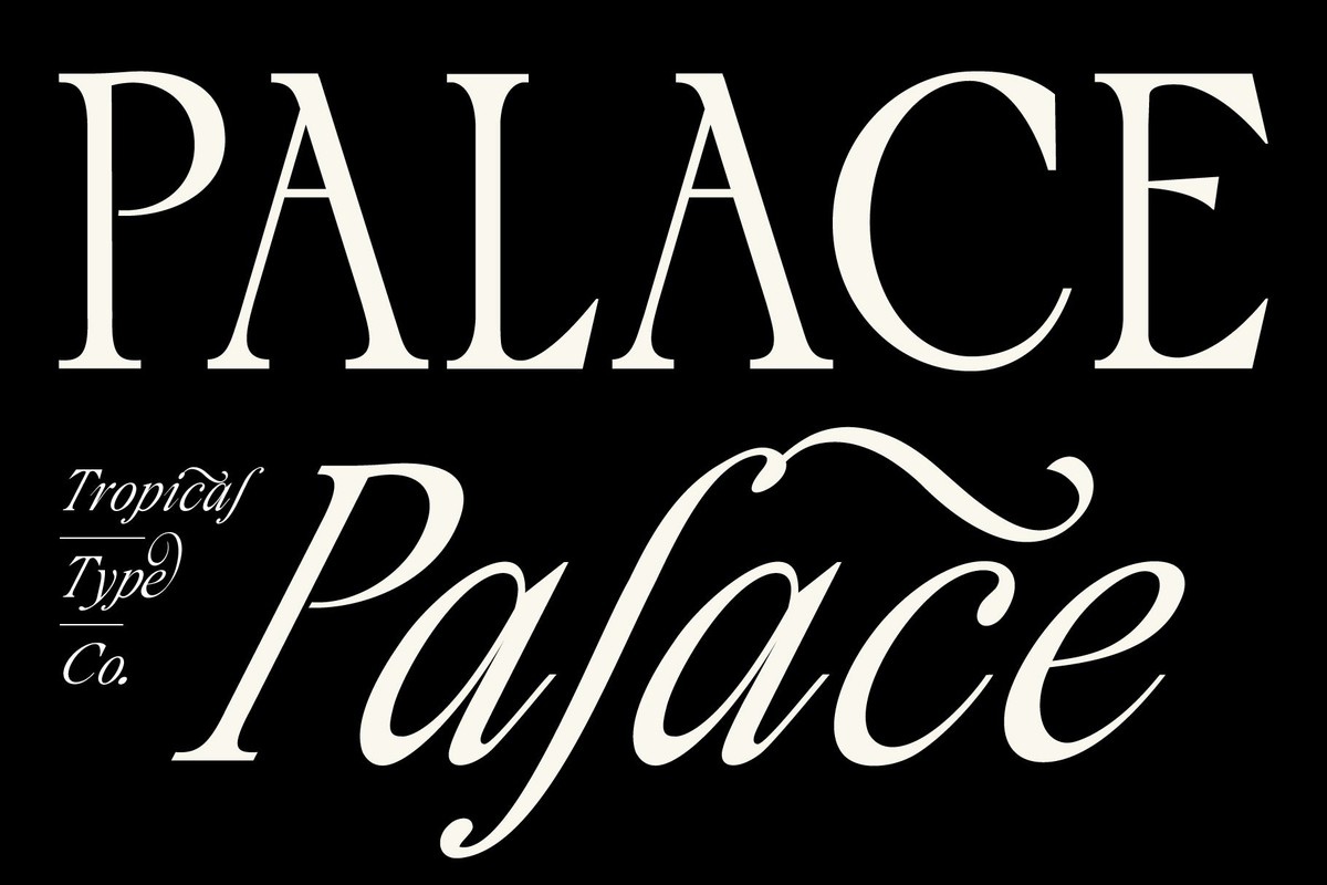 Шрифт Palace Serif