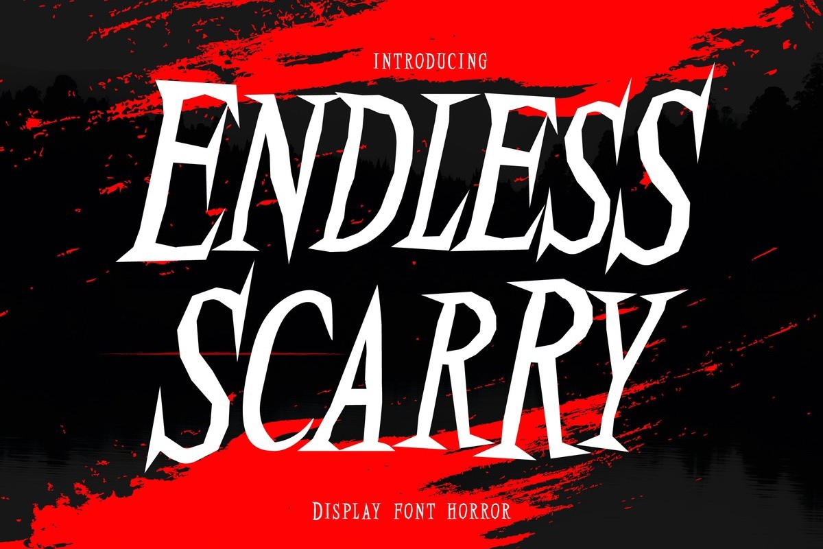 Шрифт Endless Scarry