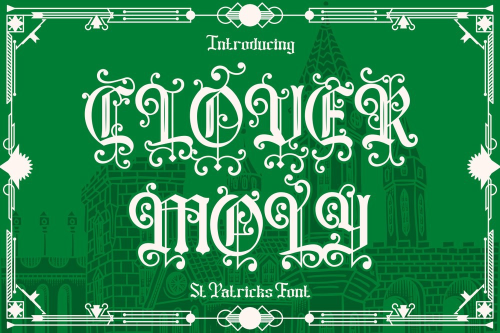 Шрифт Clover Moly