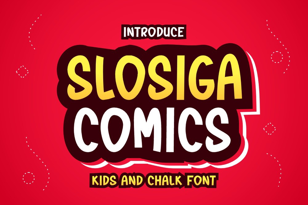 Шрифт Slosiga Comics