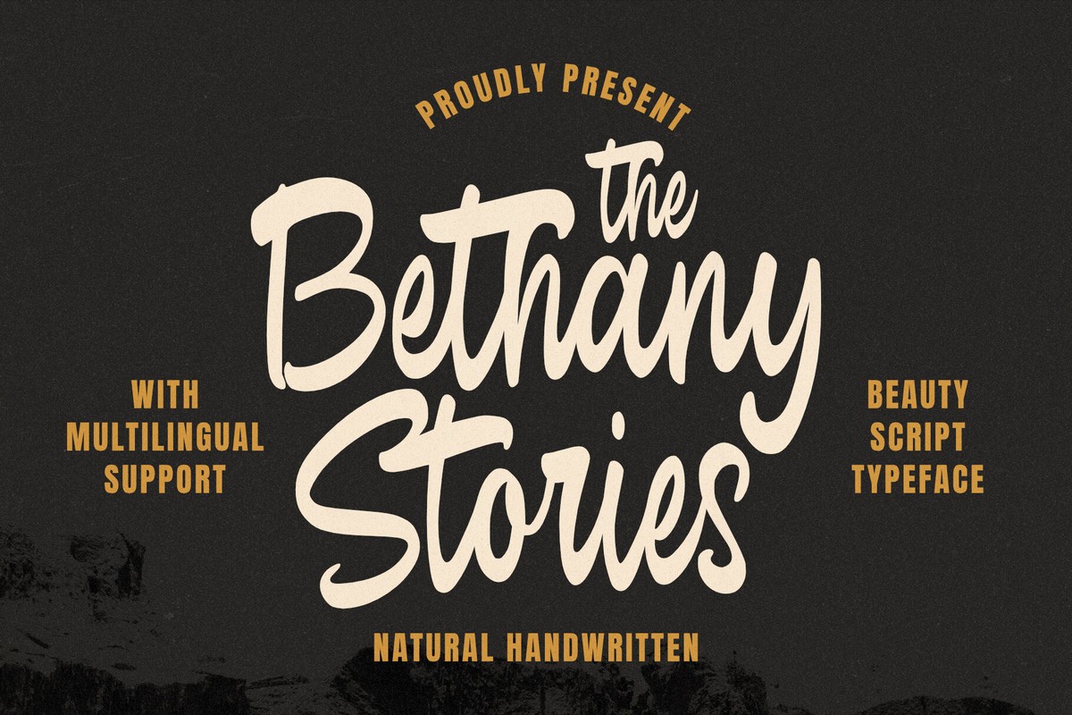 Шрифт The Bethany Stories