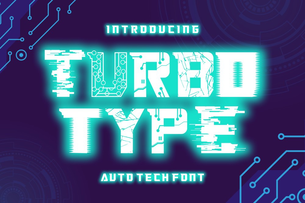 Шрифт Turbo Type