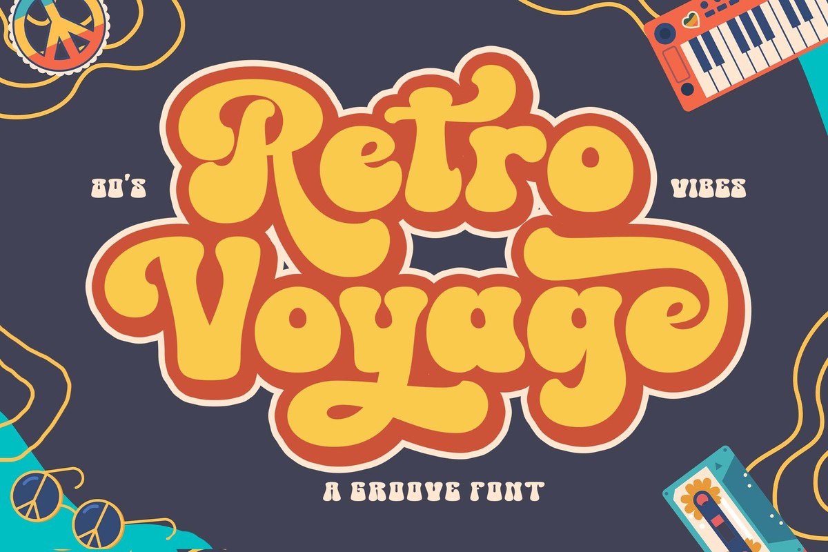 Шрифт Retro Voyage