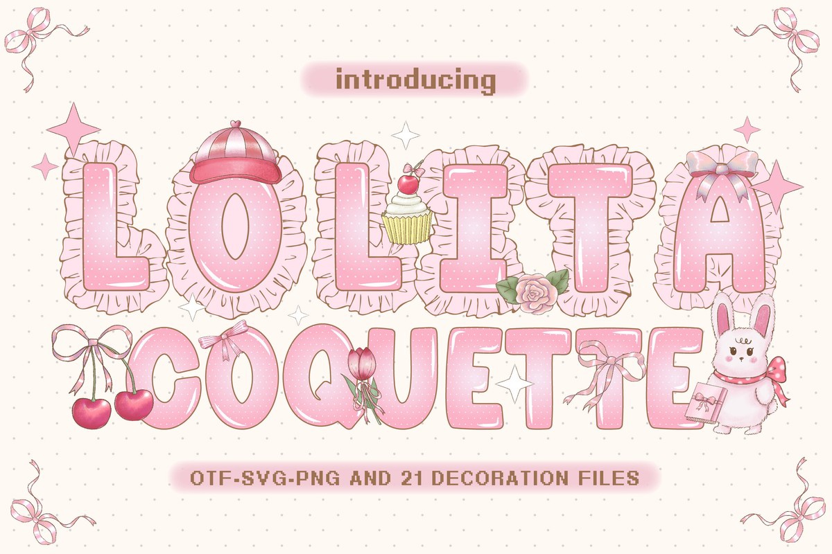 Шрифт Lolita Coquette