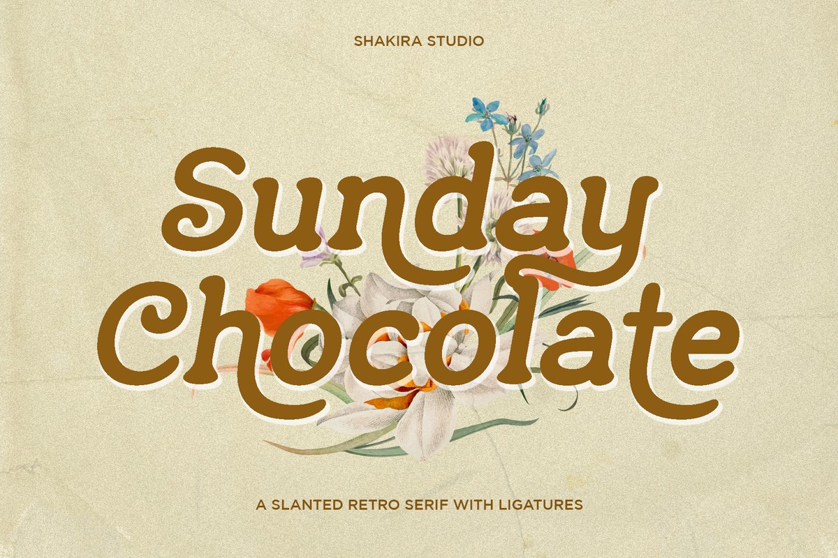 Шрифт Sunday Chocolate