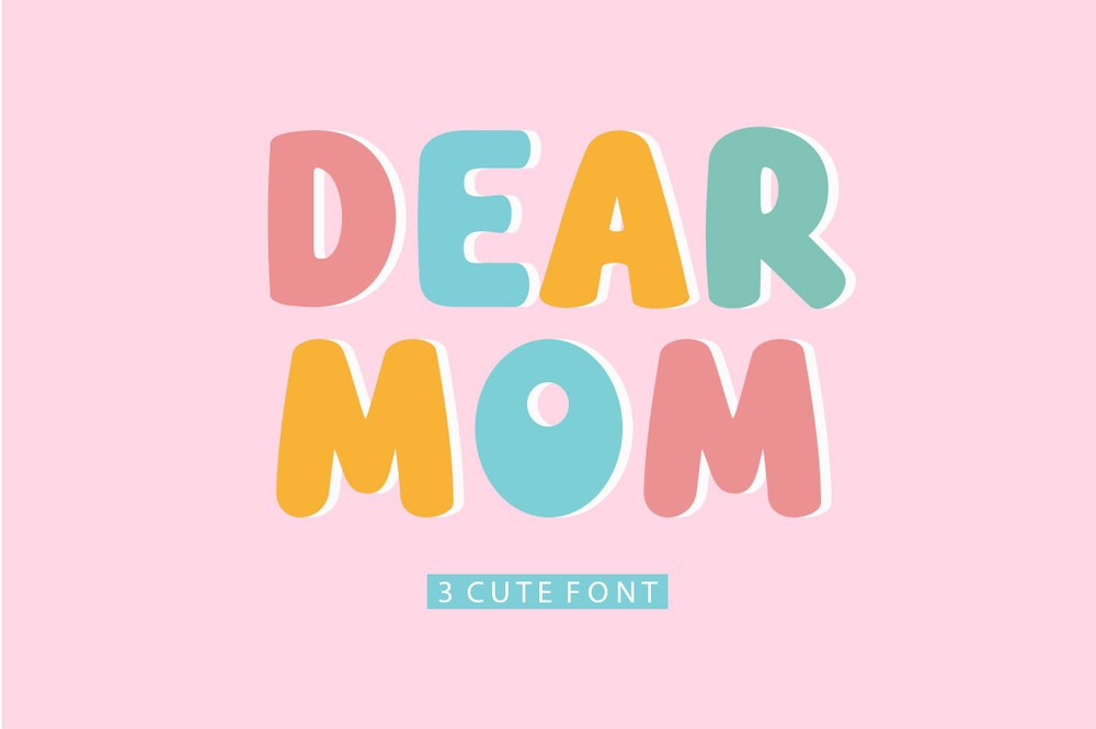 Шрифт Dear Mom