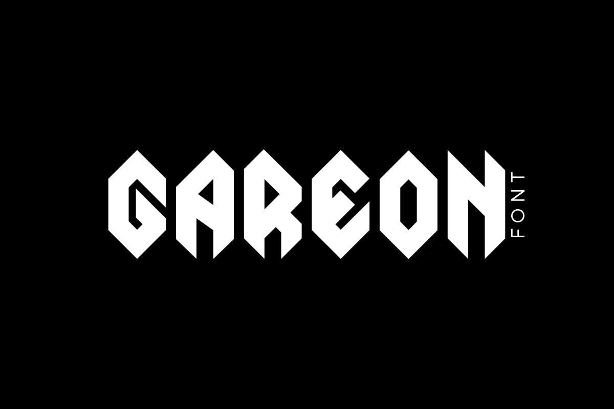 Шрифт Gareon