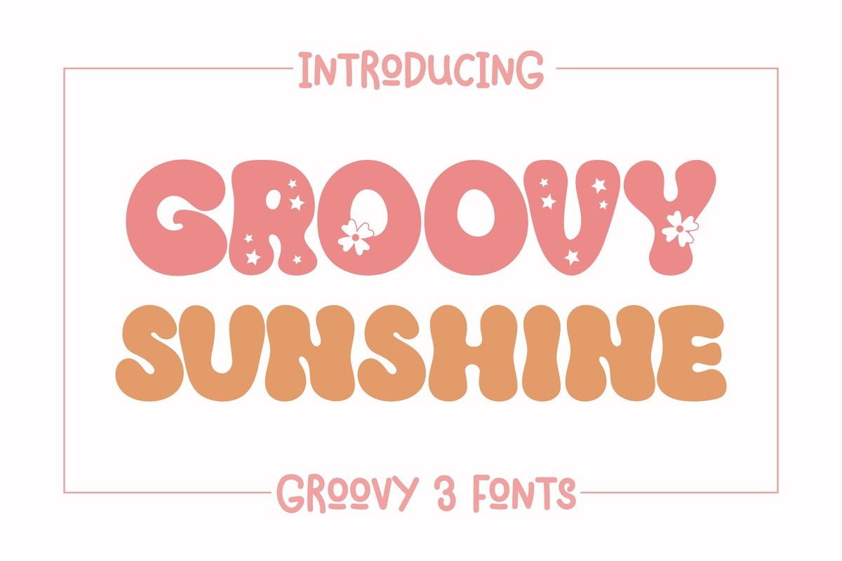 Шрифт Groovy Sunshine