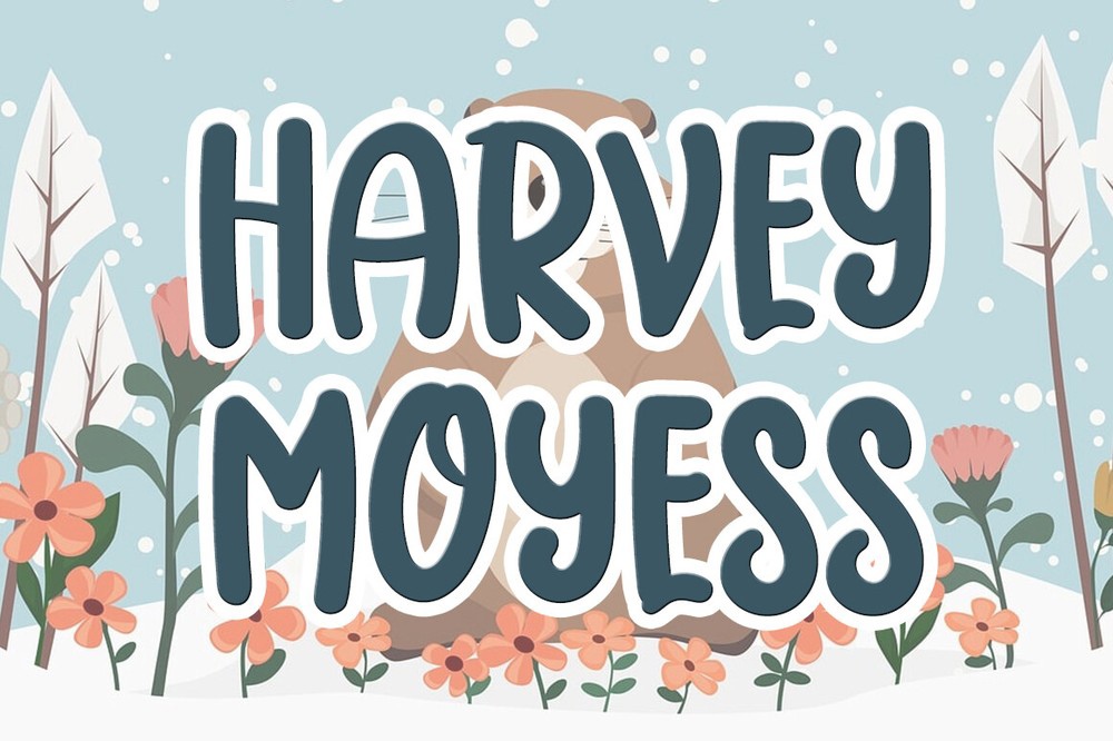 Шрифт Harvey Moyess