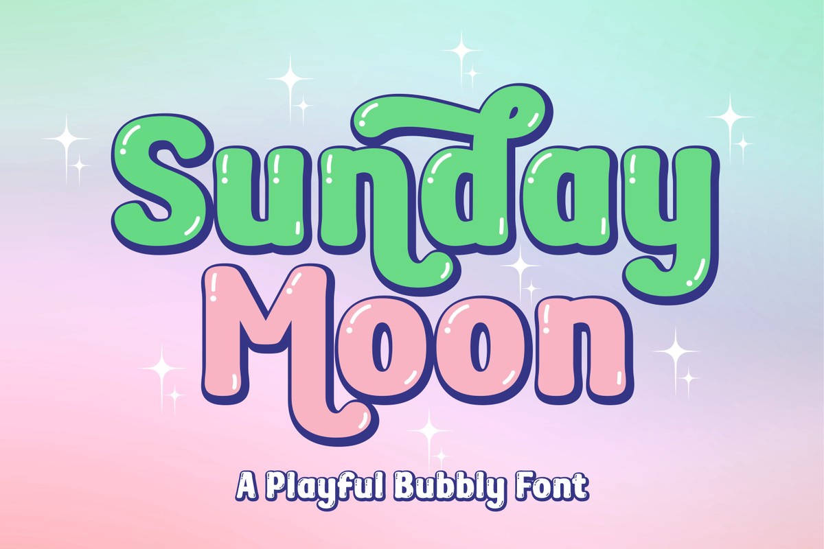 Шрифт Sunday Moon