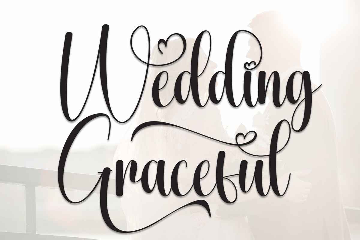 Шрифт Wedding Graceful