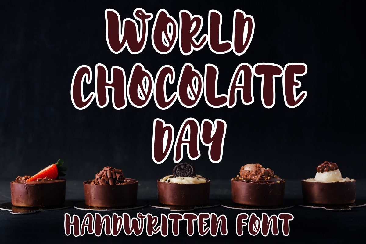 Шрифт World Chocolate Day