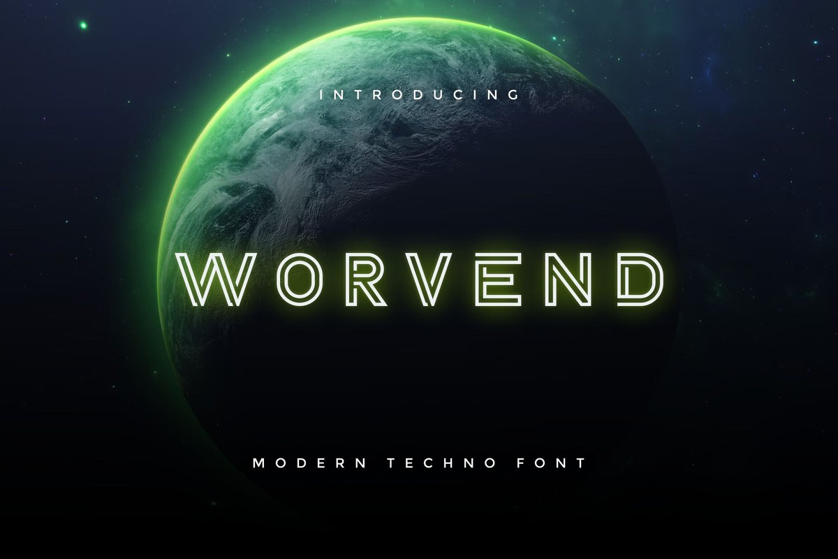 Шрифт Worvend