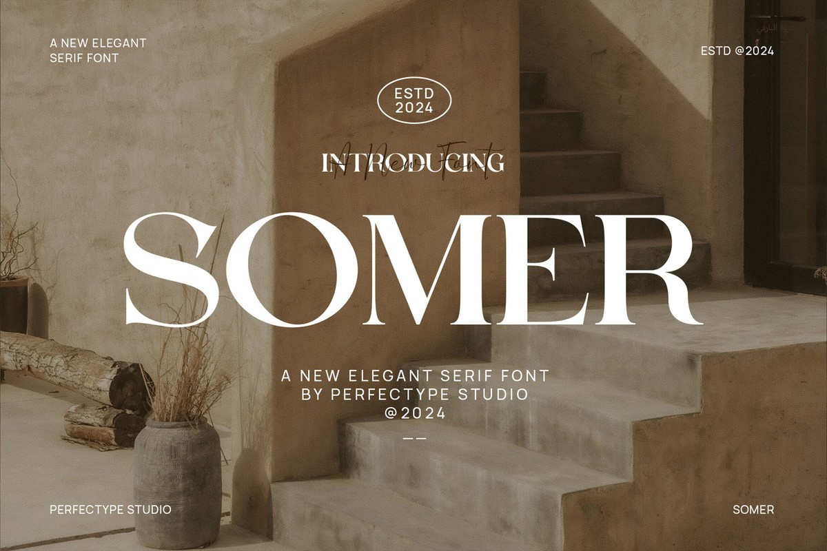 Шрифт Somer