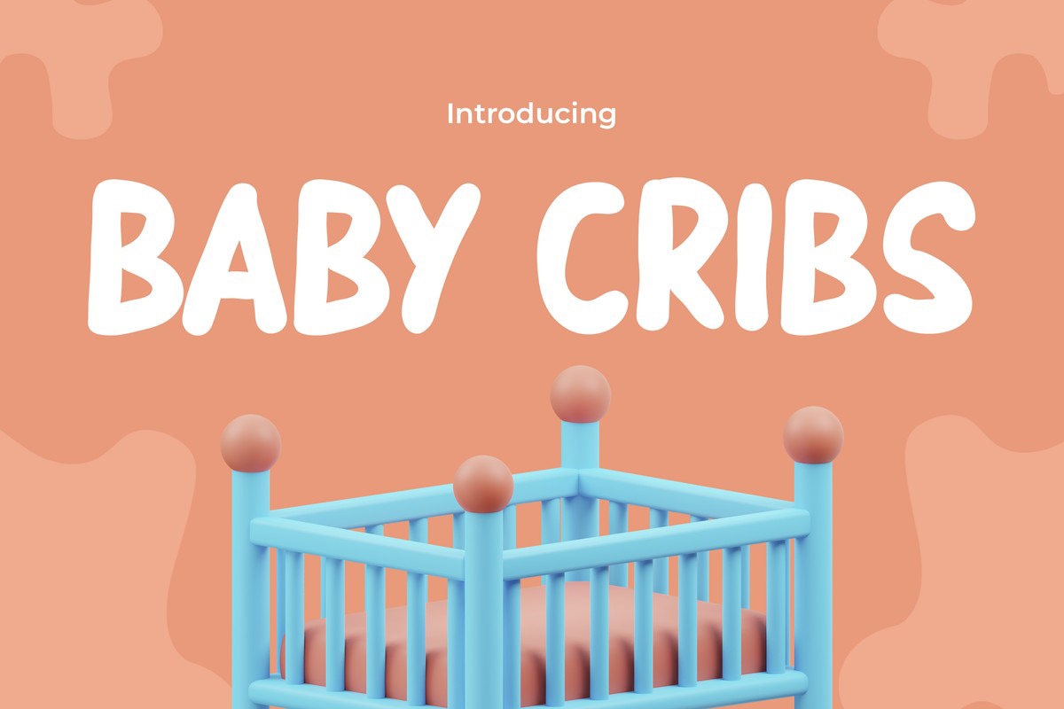 Шрифт Baby Cribs