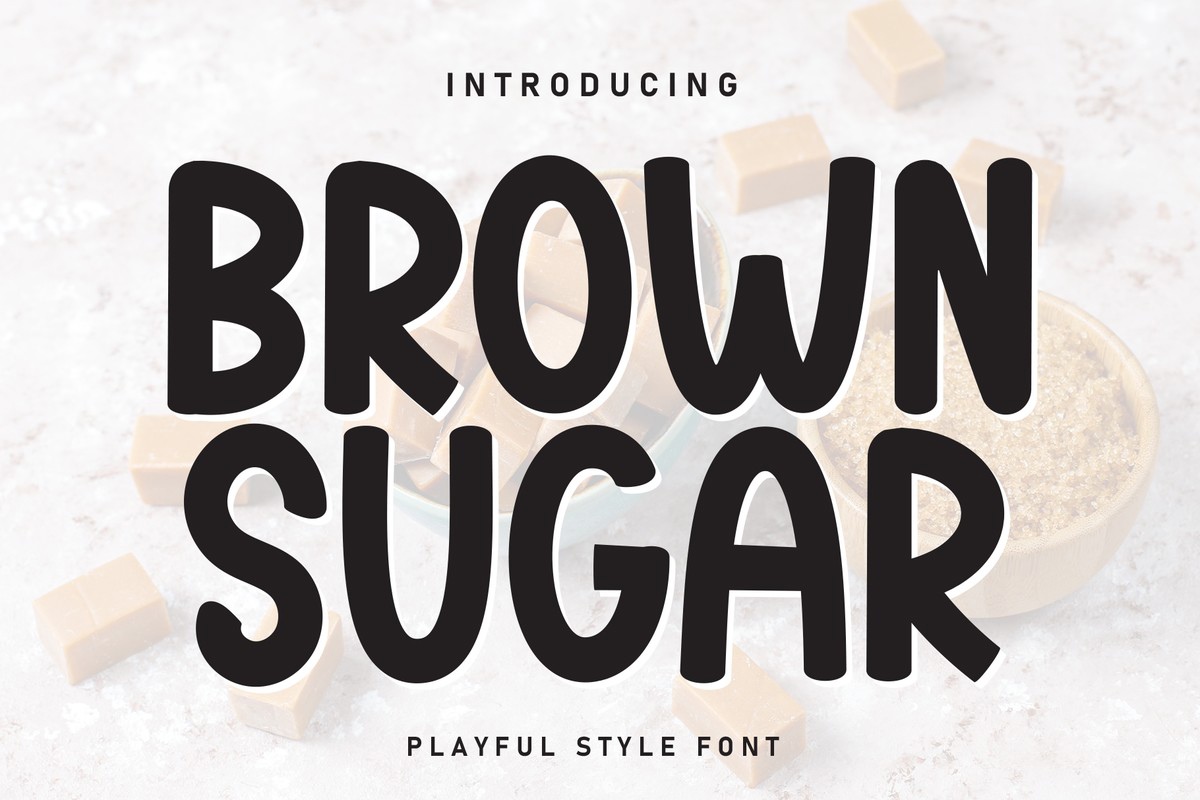 Шрифт Brown Sugar