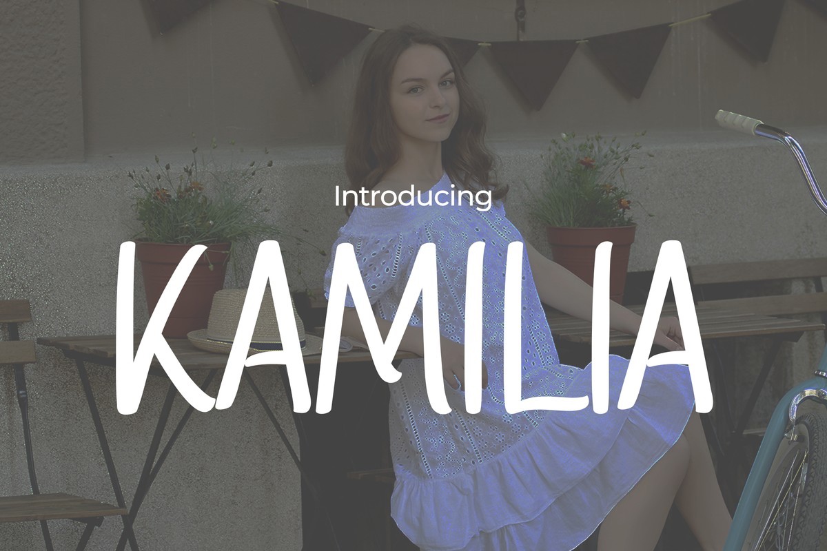 Шрифт Kamilia