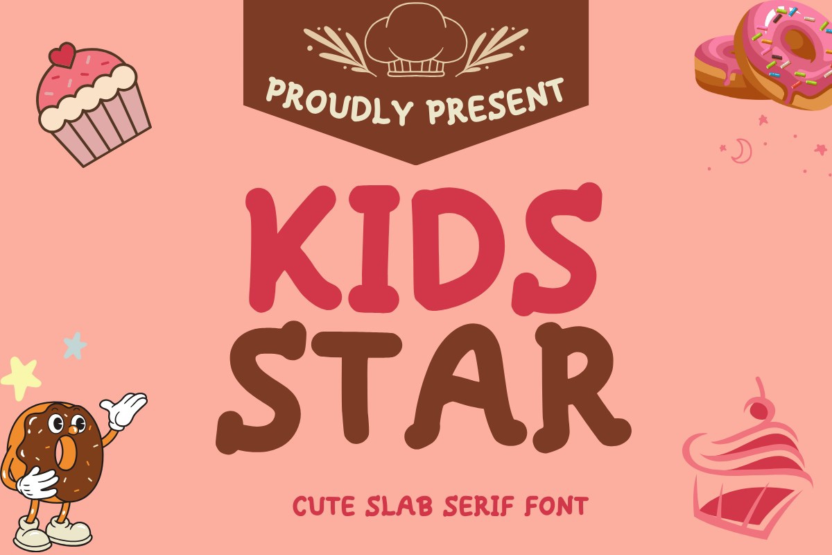 Шрифт Kids Star