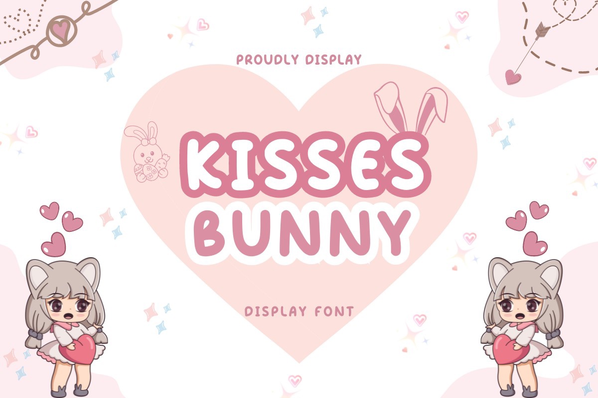 Шрифт Kisses Bunny