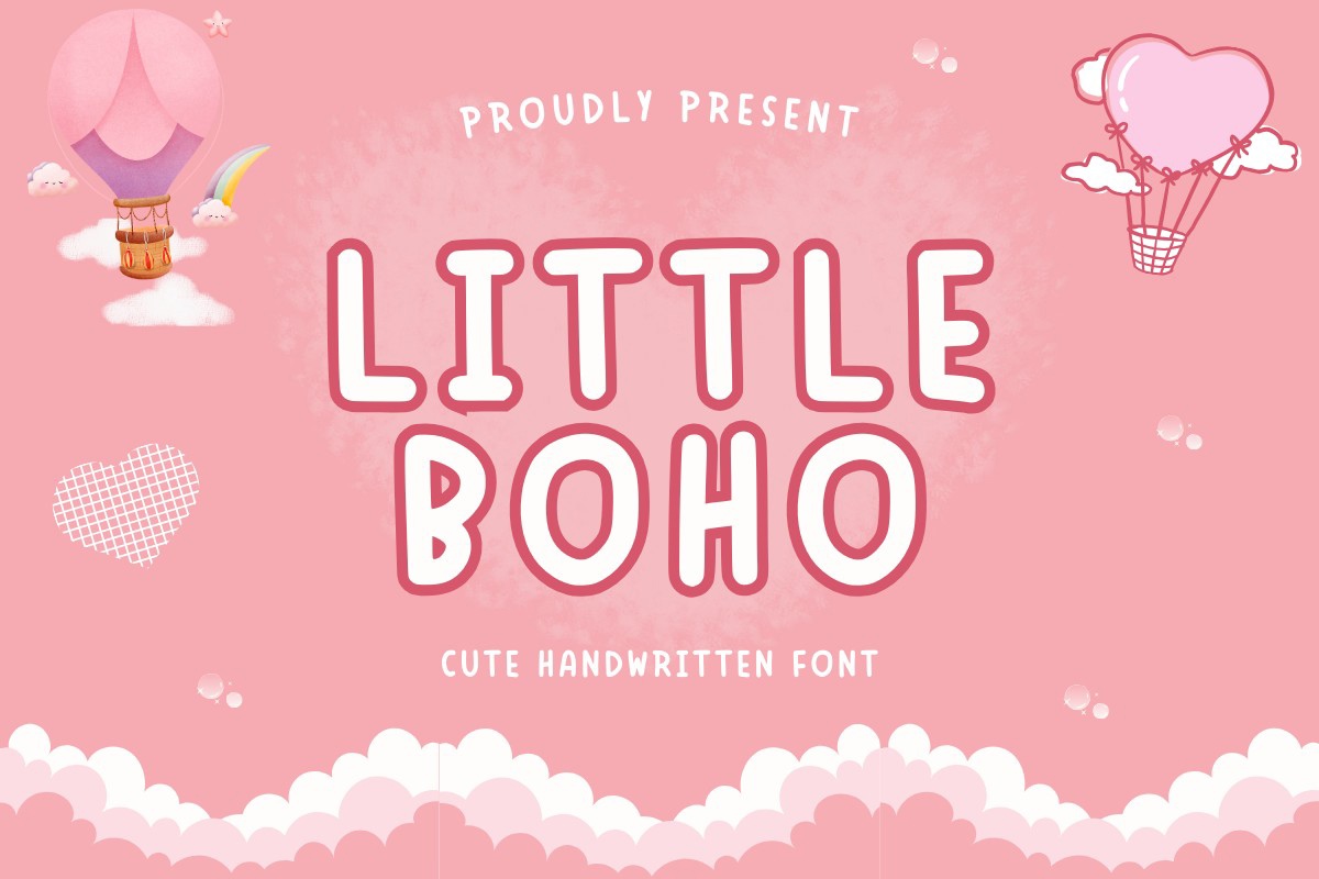 Шрифт Little Boho