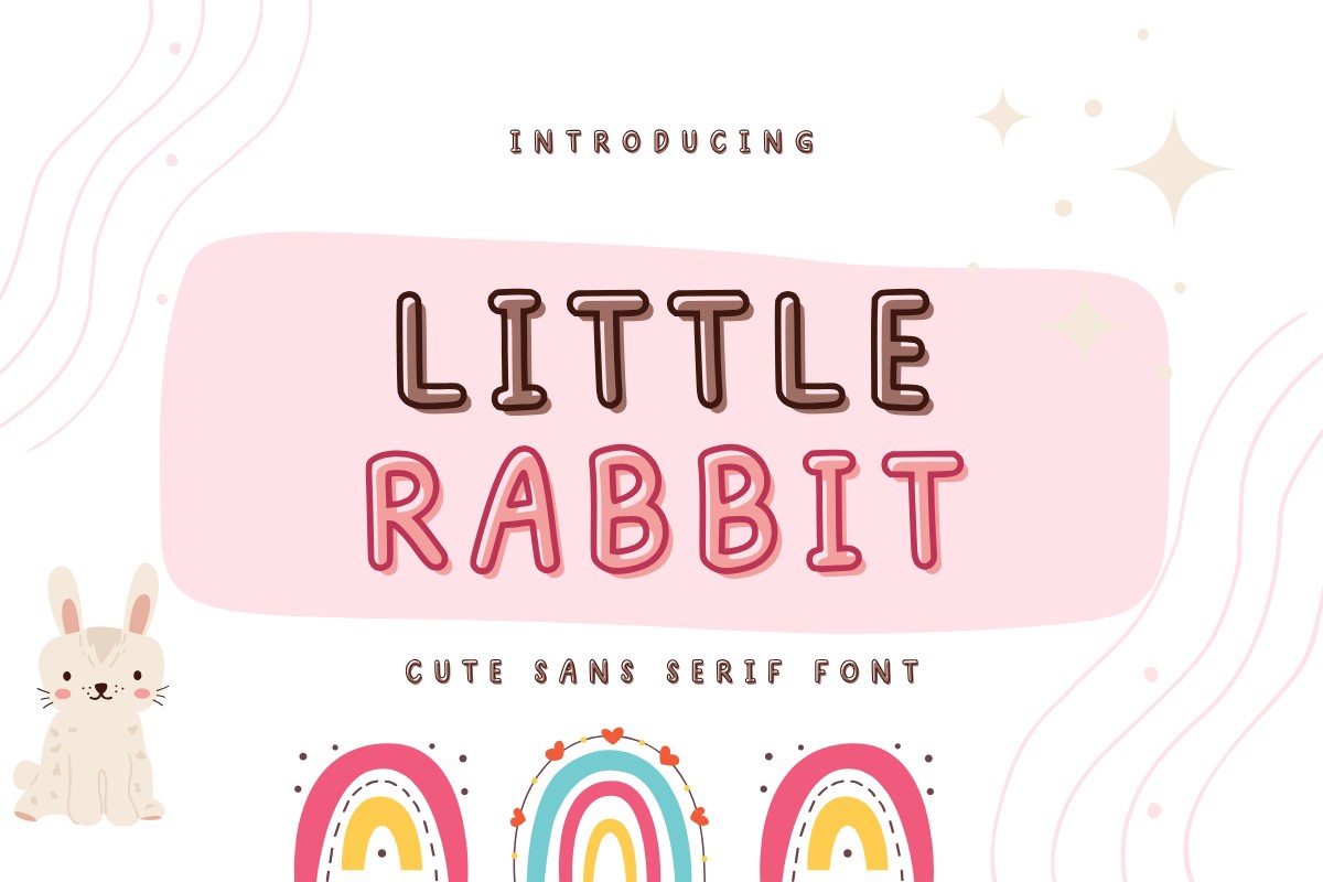 Шрифт Little Rabbit