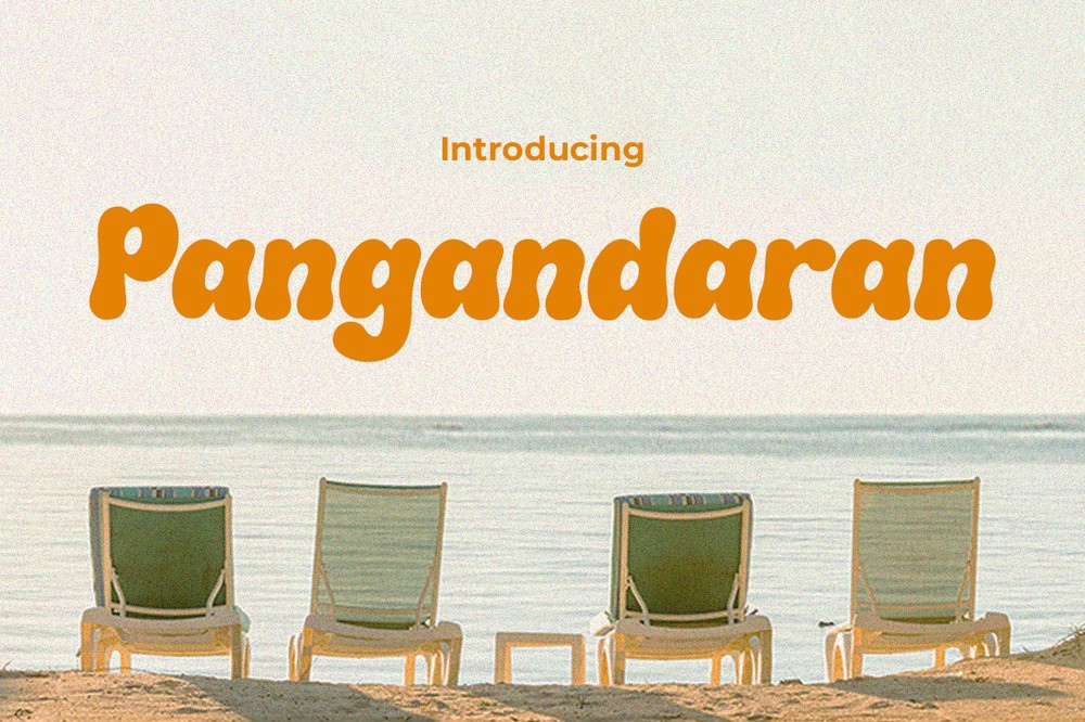 Шрифт Pangandaran