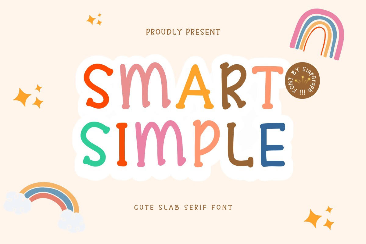 Шрифт Smart Simple