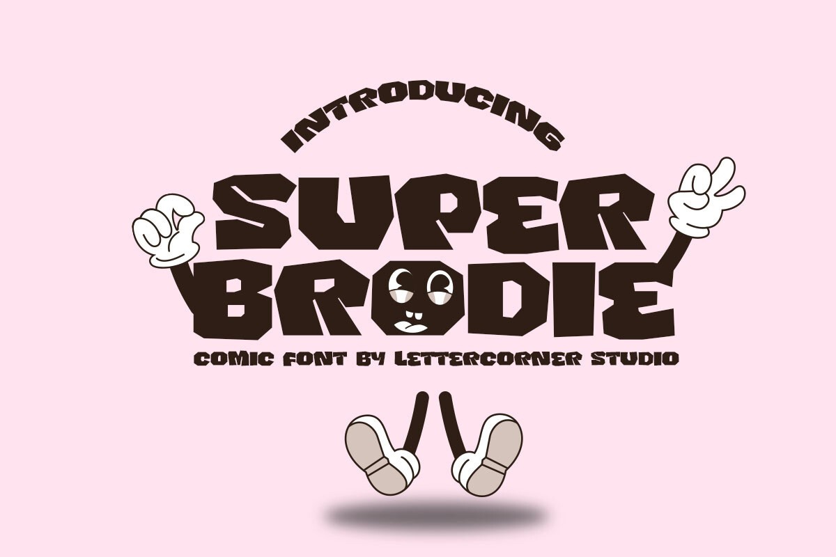 Шрифт Super Brodie