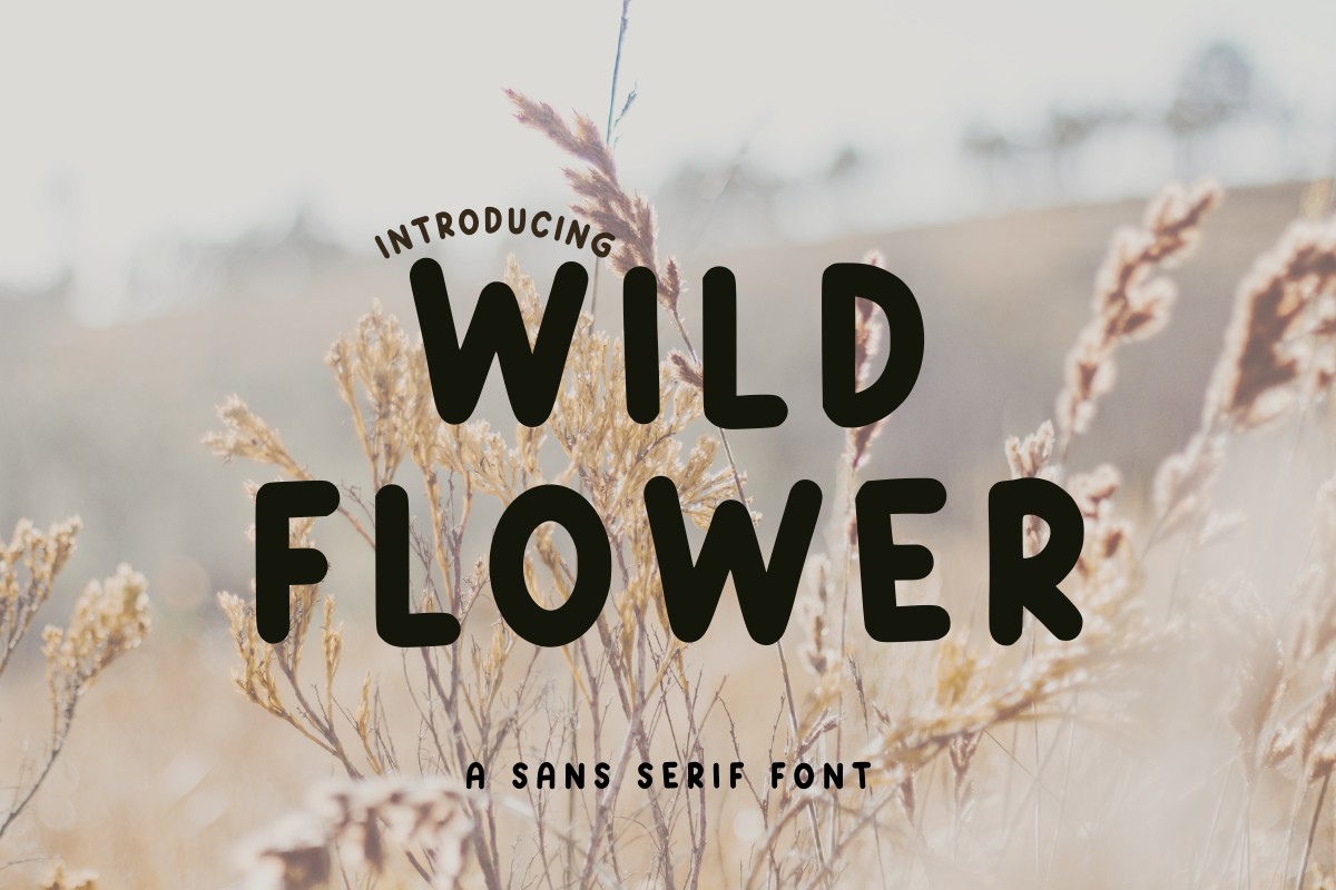 Шрифт Wild Flowe