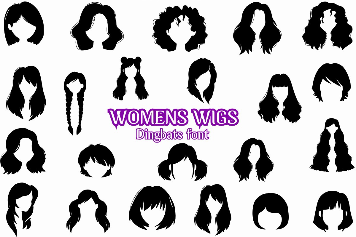 Шрифт Women’s Wigs